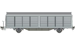 SBB Schiebewandwagen Hbils-vy 21 RIV 85 - Kiss Schweiz 560217 Spur 1